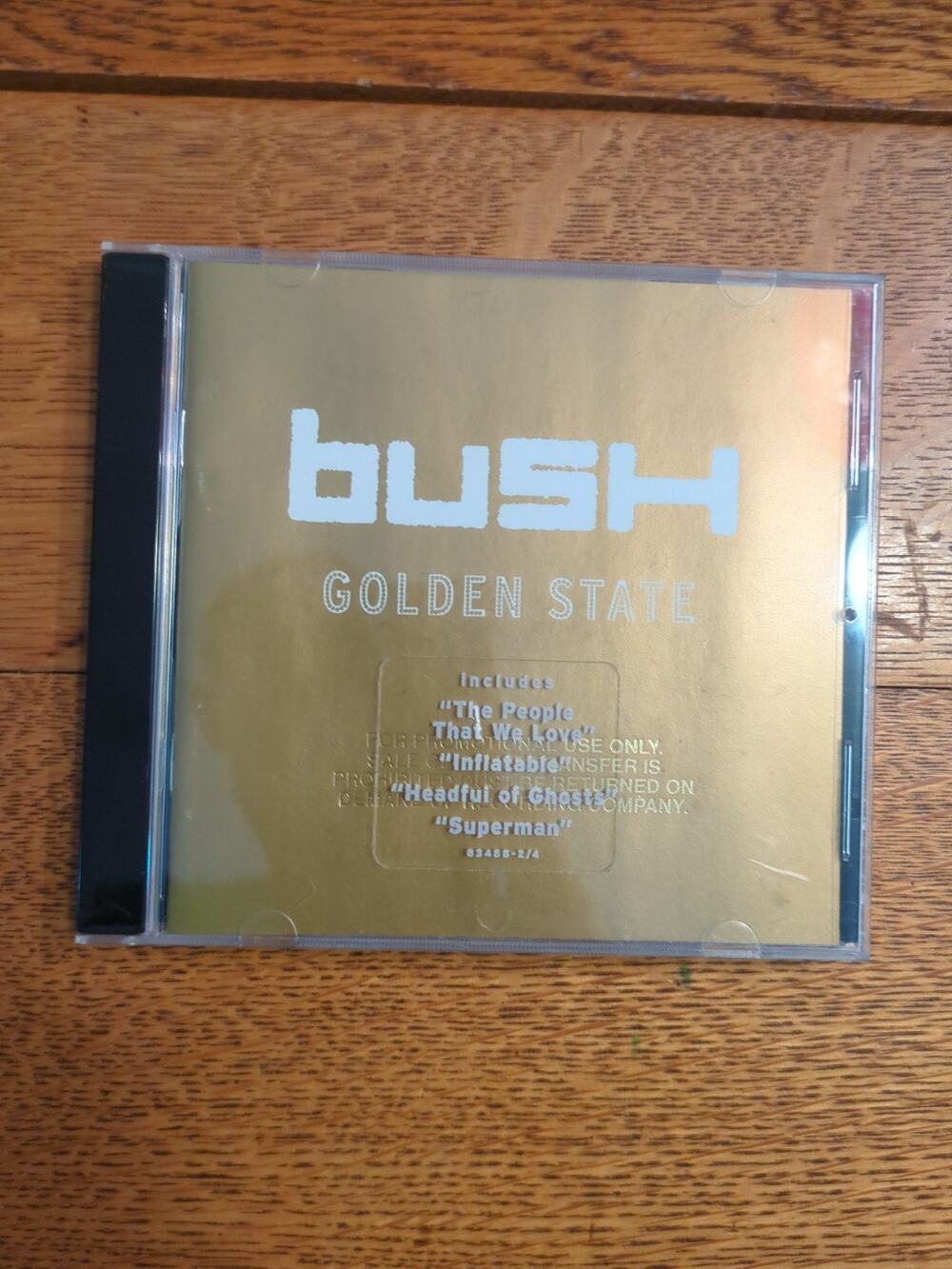 Golden State by Bush (CD, 2001)